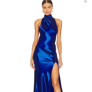 Sau Lee REVOLVE Penelope Gown - Cobalt Blue Size 4
